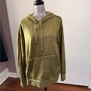 Time and Tru Men's Olive Hoodie